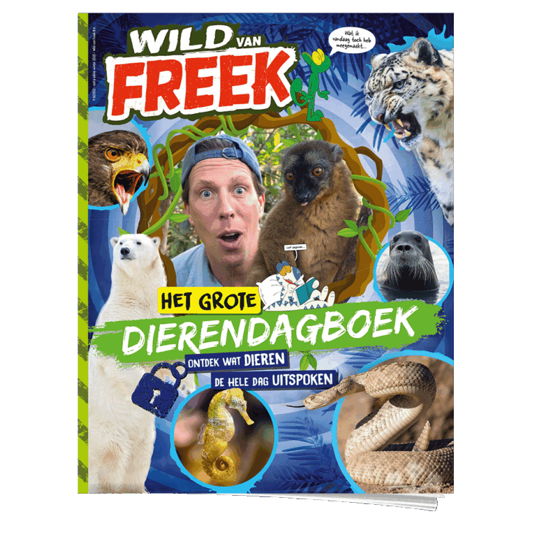 Wild van Freek Het grote dierendagboek